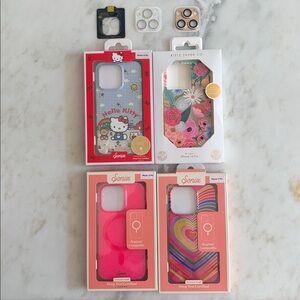 Sonix (+ Hello Kitty) Rifle iPhone Case Set - Pink, Red, Gold - iPhone 14 Pro